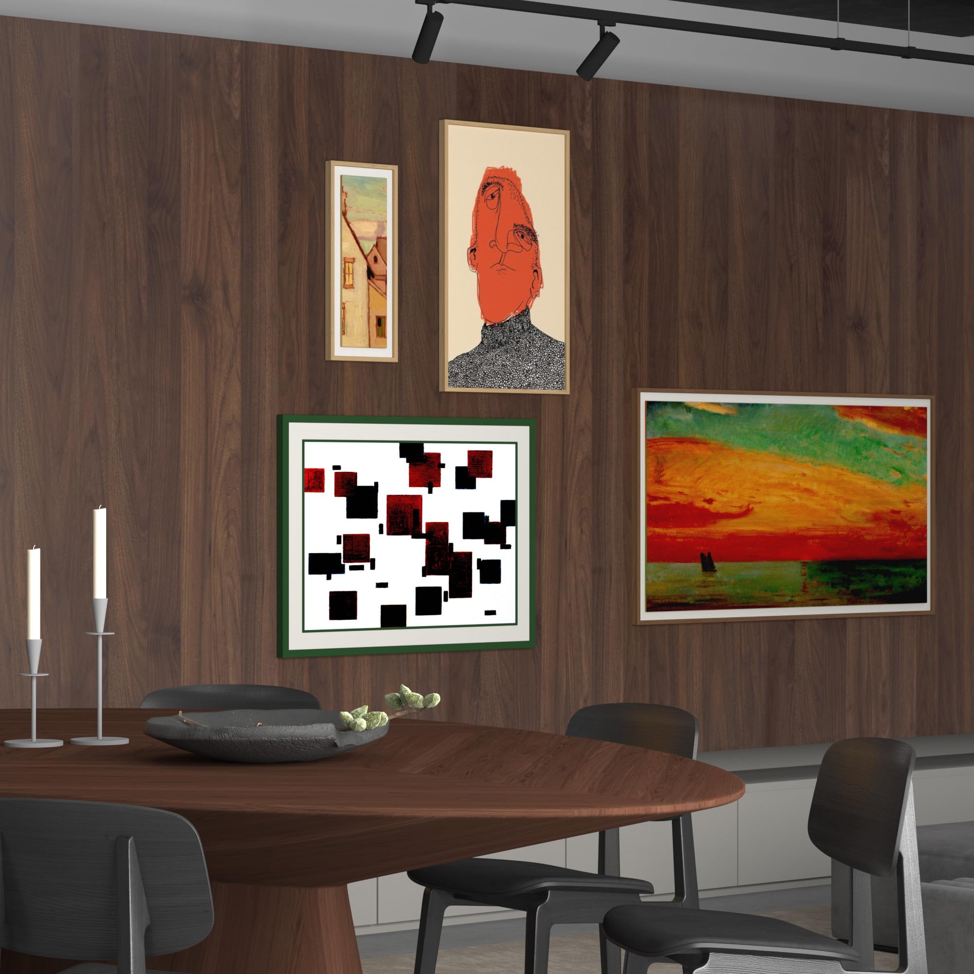 BOMENG Walnut Wood Contact Paper Roll Thick Brown Textured Wood Grain Peel and Stick Wallpaper Self Adhesive Vinyl Film Removabl